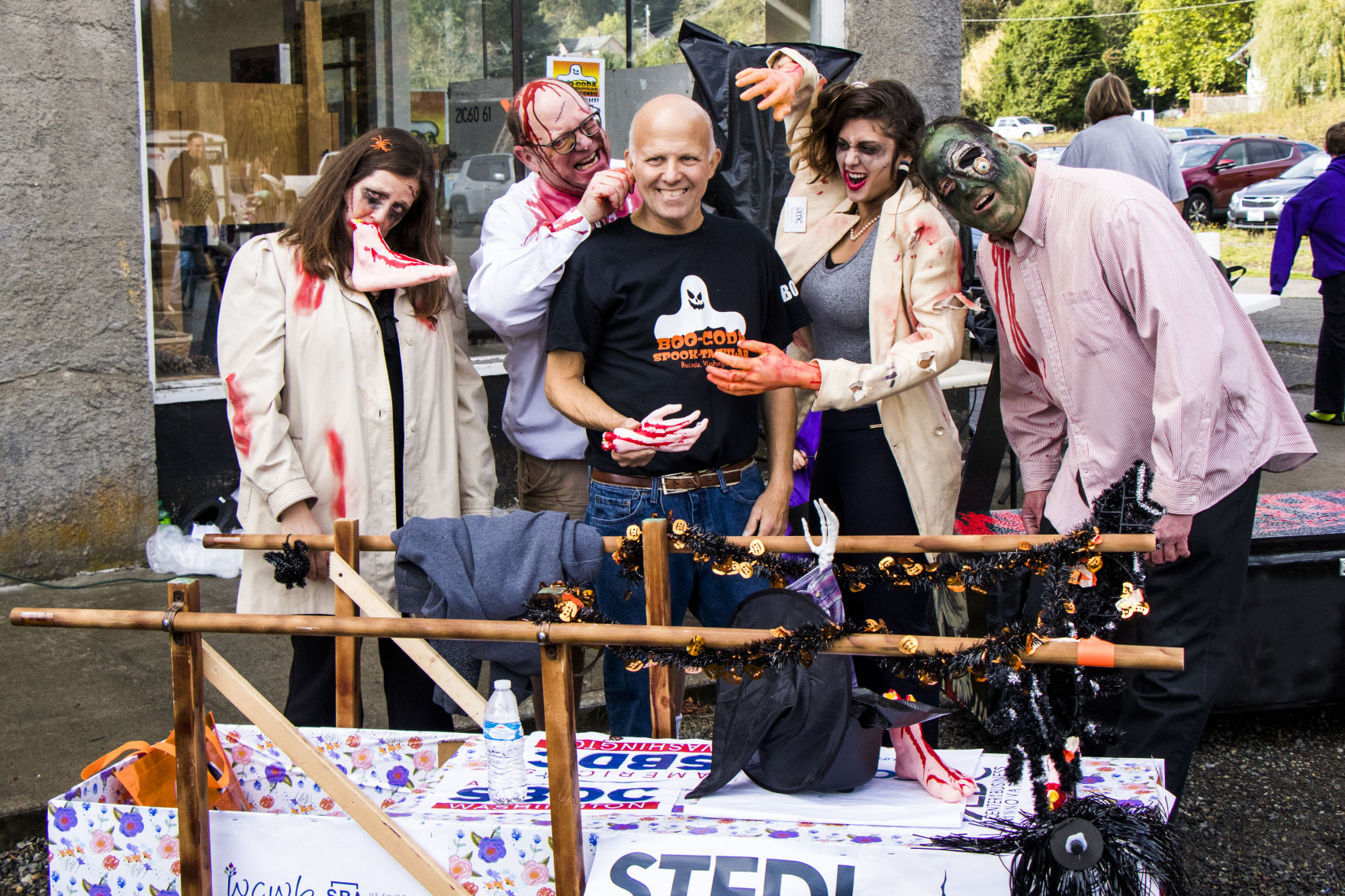 Pine Box Derby Casket and Zombie Races in Boo-coda